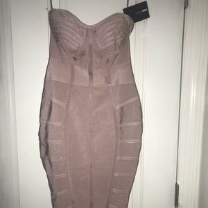 FASHION NOVA Bella bandage midi dress